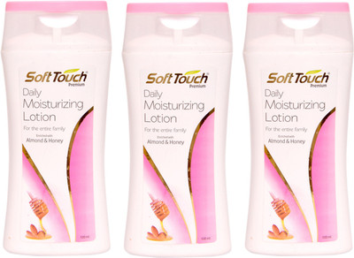 

Soft Touch Almond & Honey Daily Moisturizing Lotion(100 ml)