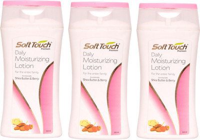 

Soft Touch Shea Butter & Berry Daily Lotion Moisturizing Lotion(100 ml)