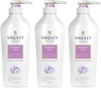 

Yardley London Morning dew Body Lotion 400ml(400 ml)