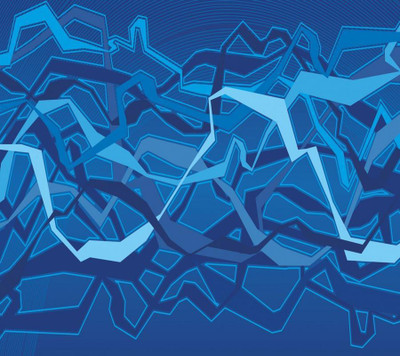 

Mugs4You Zig Zag Blue Texture Cartoon 3D Gaming Mousepad for Computer, PC, Laptop Mousepad(Multicolor)