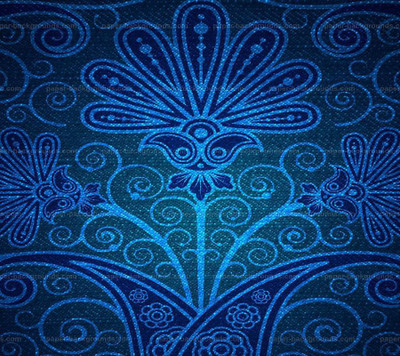 

Mugs4You Rangoli Flower Blue Texture 3D Gaming Mousepad for Computer, PC, Laptop Mousepad(Multicolor)