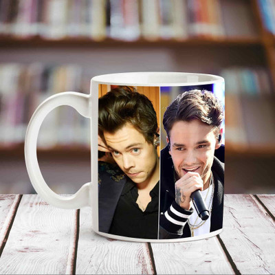 

Chanakya One Direction Coffee Ceramic Ceramic Mug(350 ml), White