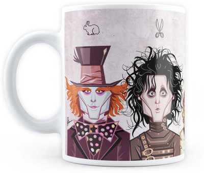 

GRAPHICURRY JOHNNY DEPP TRIBUTE Ceramic Mug(350 ml), Multicolor