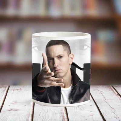 

Chanakya Eminem Coffee Ceramic Ceramic Mug(350 ml), White