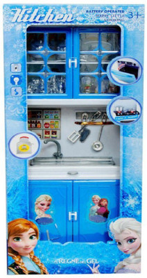 

MRKIDSTOY New Frozen Kitchen set(Blue)