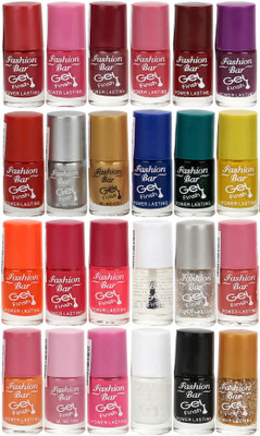 61 Off On Fashion Bar Nail Polish Lowest Price Combo 1026 Muticolor Fashion Bar Nail Polish Lowest Price Combo 1026 Muticolor 144 Ml Pack Of 24