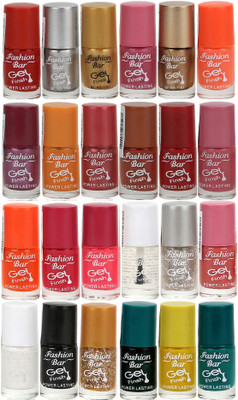 

Fashion Bar Nail Polish Lowest Price Combo 1035 Muticolor(Pack of 24)