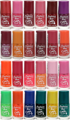 

Fashion Bar Nail Polish Lowest Price Combo 1060 Muticolor(Pack of 24)