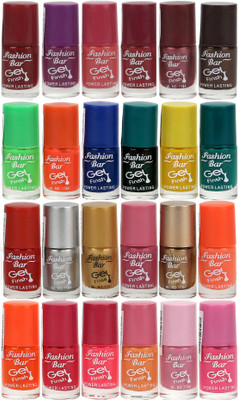 

Fashion Bar Nail Polish Lowest Price Combo 1052 Muticolor(Pack of 24)