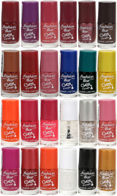 

Fashion Bar Nail Polish Lowest Price Combo 1049 Muticolor(Pack of 24)