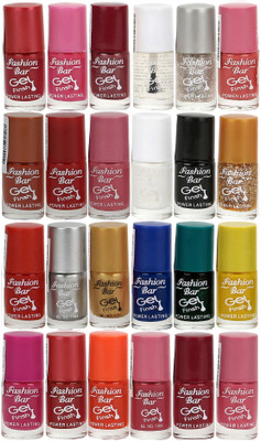 

Fashion Bar Nail Polish Lowest Price Combo 1031 Muticolor(Pack of 24)
