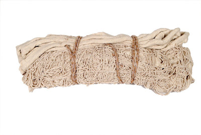 

Kyachaiyea white cotton volleyball net Volleyball Net(White)