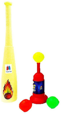 

GRAPPLE DEALS Pop Up And Strike Baseball Sports World Set With Balls For Kids. (Multicolor)(Multicolor)