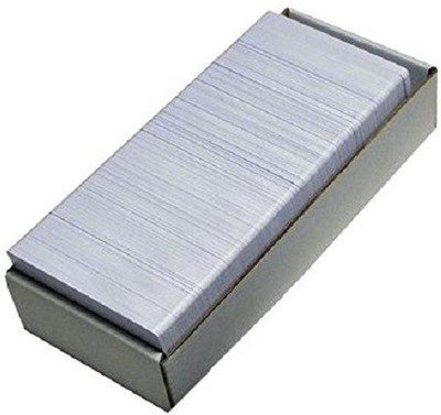 

S-tech PVC Blank ID Cards For Inkjet Printers- Pack Of 230 Card A4 Inkjet Paper(Set of 230, White)