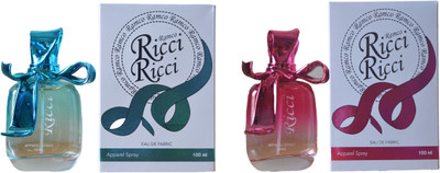 

Ramco Exotic Ricci Ricci Blue and Pink Combo Perfume (100ml Each) Eau de Parfum - 200 ml(For Men & Women)