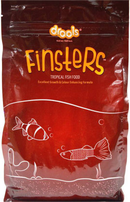 

Foodie Puppies Drools Finsters Tropical Food 1kg | Excellent Growth & Color Enhancing Formula 1 kg Dry Fish Food