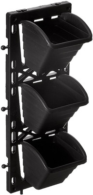 

SPHINX Vertical Garden Hanging Planters ( 1 frame + 3 pots) Plant Container Set(Plastic)