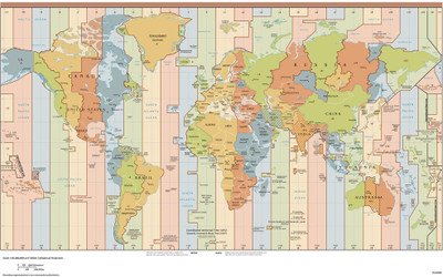 

World Map Peel and Stick Wallpaper ( 48 X 72 Inch) Paper Print(122 inch X 182 inch, Rolled)