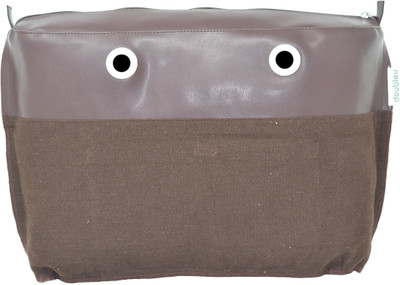 

Doubleu Bag - Large - Camel Brown - PU Pouch(Brown)