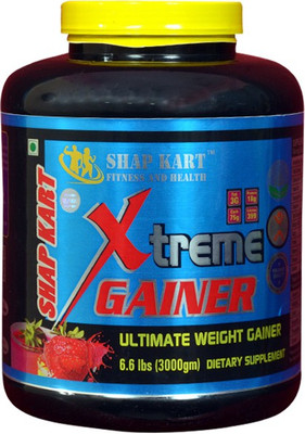

shapkart Weight Gainers/Mass Gainers(3 kg, strawberry)