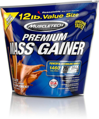 

Muscletech Premium Weight Gainers/Mass Gainers(5.44 kg, Chocolate)