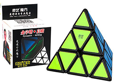 

Hum Enterprise Triangle Speed Pyramid Cube With Interactive Colours For KIds(1 Pieces)