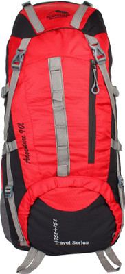 

Rockchase Backpack for Hunting Shooting Camping Hiking Traveling Rucksack - 90 L(Red)