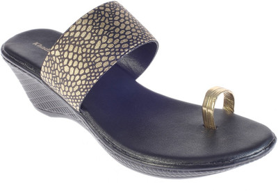 

Khadim's Women Gold Black/Black Heels