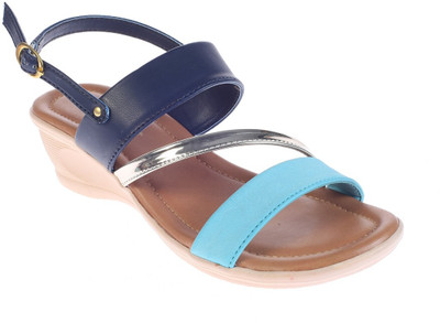 

Khadim's Women Navy Blue Wedges