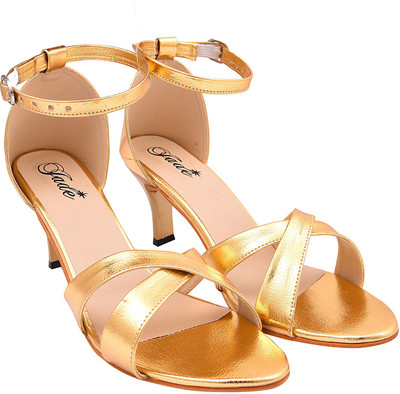 

Jade Women Gold Heels