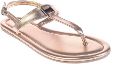 

Khadim's Women Pink Gold Flats