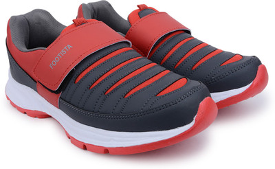 

Footista Enzo Walking Shoes For Men(Red, Black
