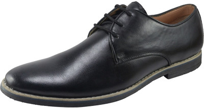 

Vonzo Leisure Lace-up Flat Oxford Dress Shoes Lace Up For Men(Black
