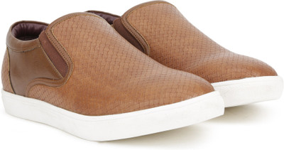 

Bata KEATS Slip on Sneakers For Men(Tan, Brown