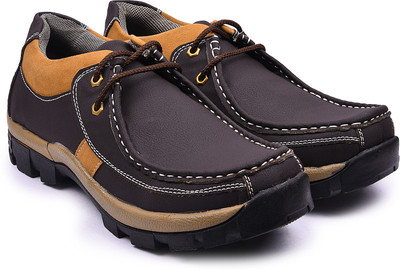 

Arthur Men's Brown PU Boots For Men(Brown