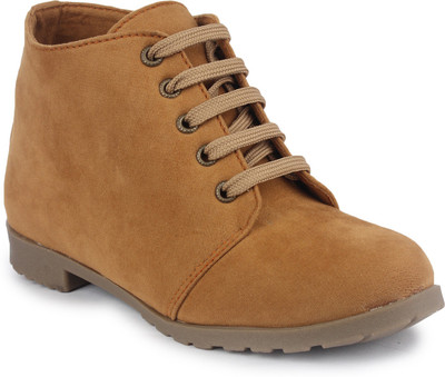 Shoetopia Boots For Women(Tan