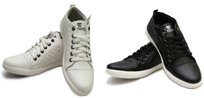 

FITRIGHT Sneakers For Men(Multicolor, Black::white