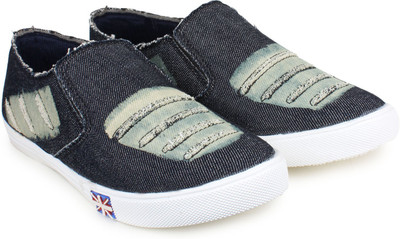 

Navy Stone Casuals For Men(Black
