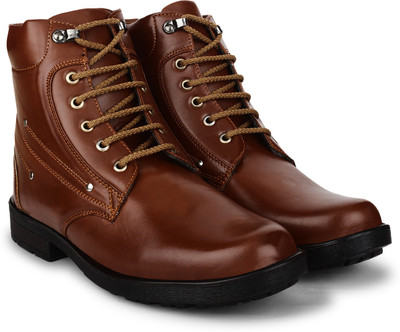 

Footista Valentino Boots For Men(Brown, Tan