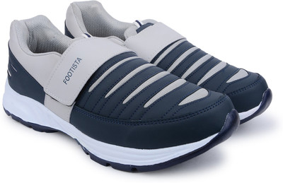 

Footista Enzo Walking Shoes For Men(Grey, Navy