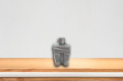 

TAA Decorative Showpiece - 15 cm(Ceramic, Brown)