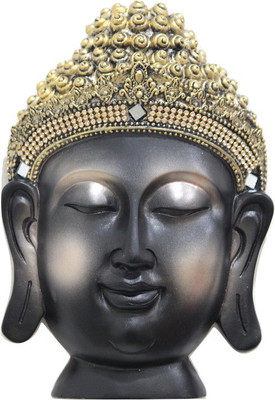 

The Art Affair Decorative Showpiece - 23 cm(Polyresin, Black)