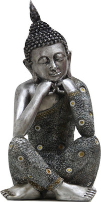 

The Art Affair Decorative Showpiece - 36 cm(Polyresin, Silver)
