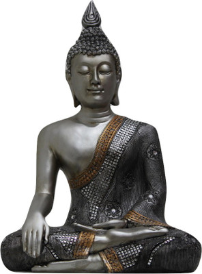 

The Art Affair Decorative Showpiece - 46 cm(Polyresin, Silver)