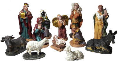 

CraftEra Decorative Showpiece - 13 cm(Polyresin, Multicolor)