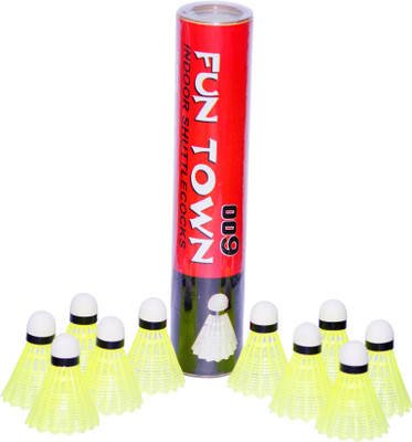 

SST Funtown G-10 Plastic Shuttle - Green(Medium, 77, Pack of 10)