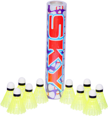 

SST Sky Plastic Shuttle - Green(Medium, 77, Pack of 1)