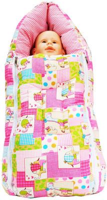 

Muren 3 in 1 Baby Bed Cum Sleeping Bag & Carry Bag Sleeping Bag(Pink