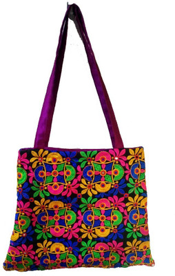 

CHITRA EXPORTS Girls Casual Multicolor Linen Shoulder Bag