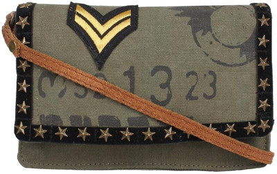 

Mona B Girls Casual Multicolor Canvas Sling Bag